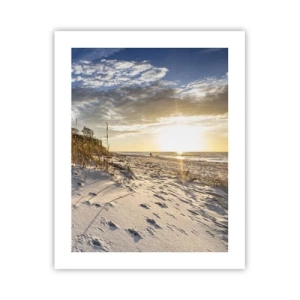 Plakat - Indbydelse til en vandretur - 40x50 cm