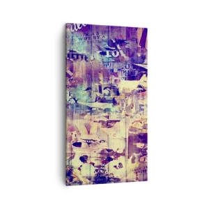 Lærredstryk - Billede på lærred - Og det er alt, hvad der vil være tilbage - 45x80 cm