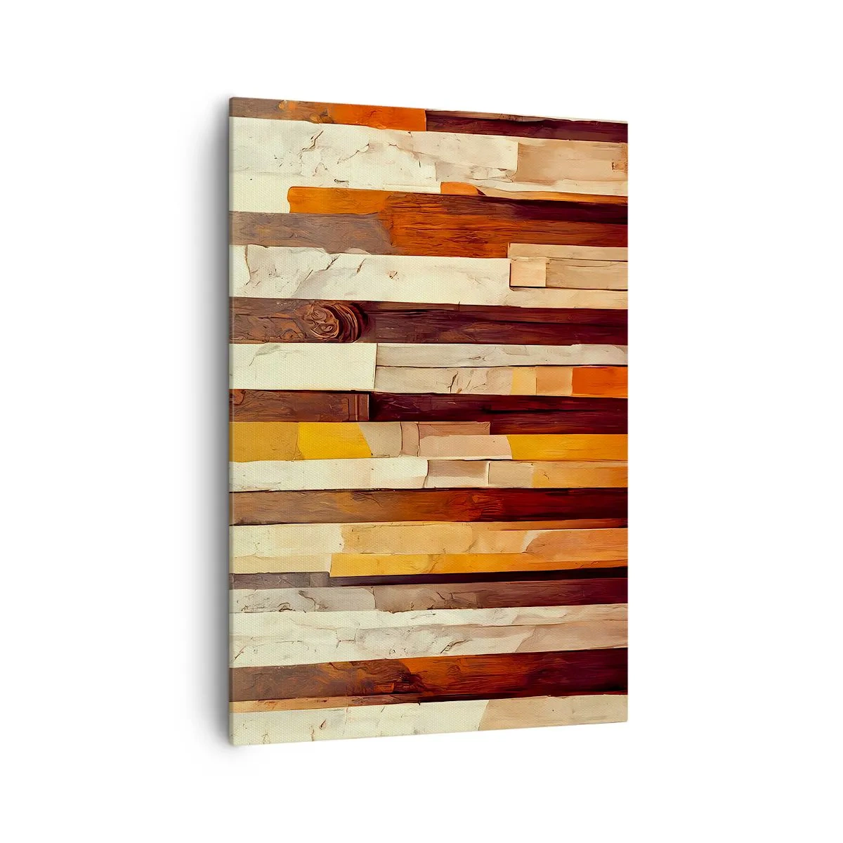 Lærredstryk - Billede på lærred - Hymne af skovens træer - 70x100 cm