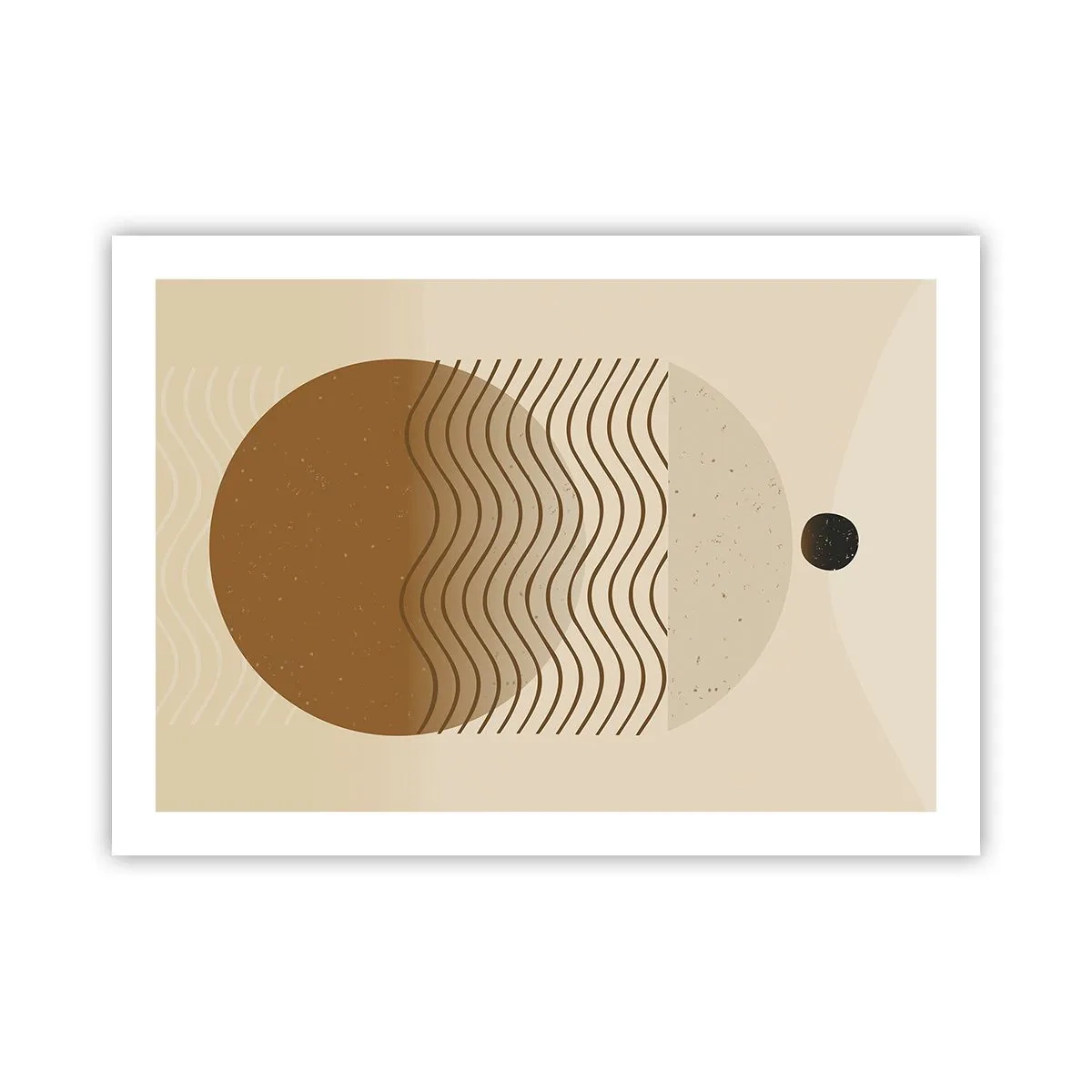 Plakat - Om geometriske figurers oprindelse - 70x50 cm