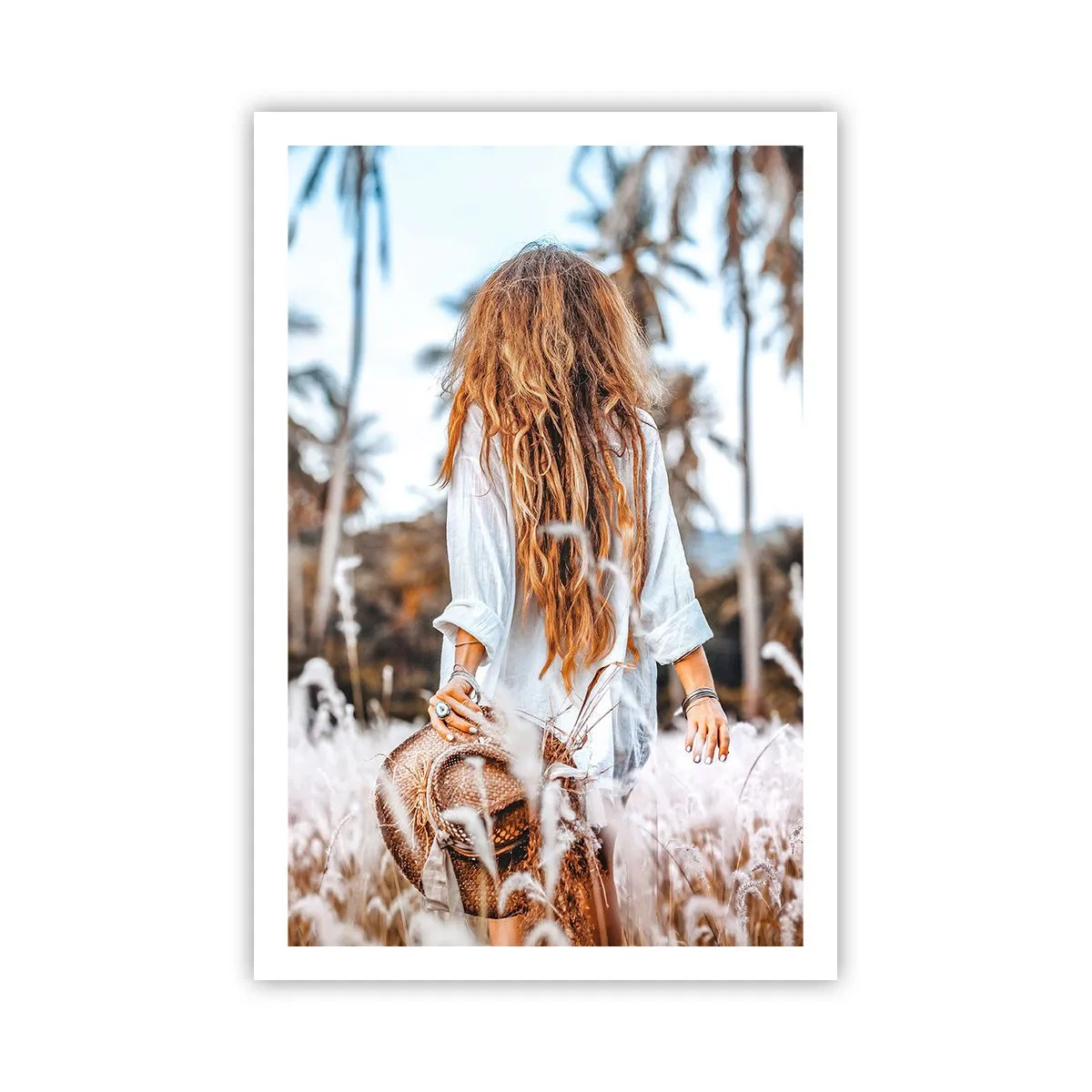 Plakat - Født af græsdun - 61x91 cm