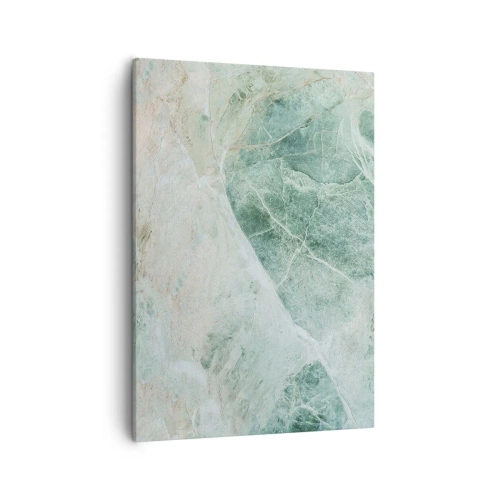 Lærredstryk - Billede på lærred - Den ædle kølighed af sten - 50x70 cm