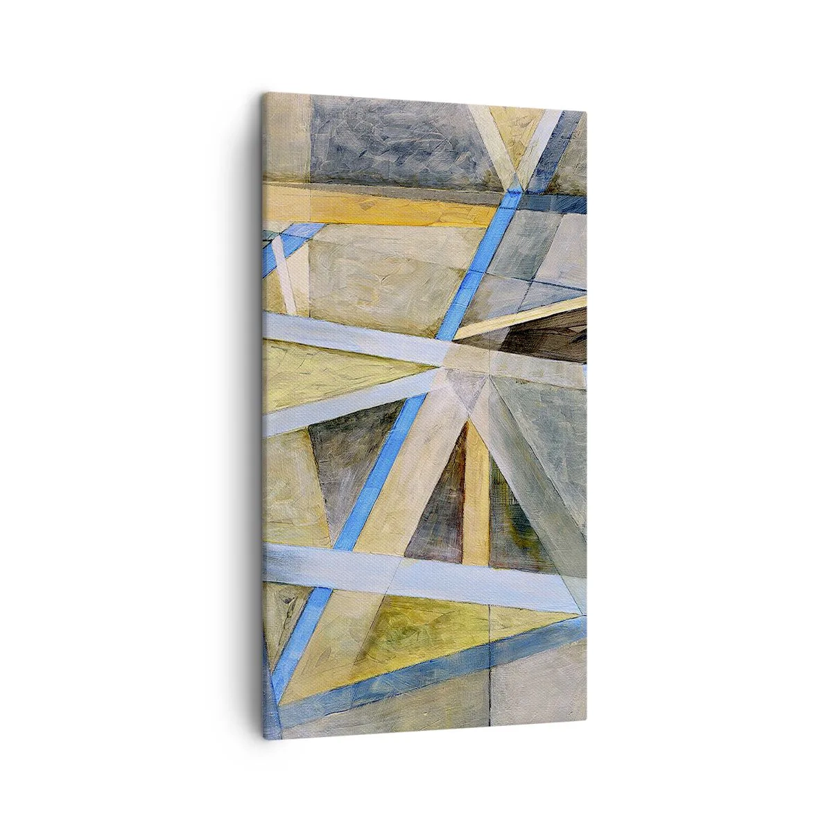 Lærredstryk - Billede på lærred - Lige eller skråt? - 45x80 cm