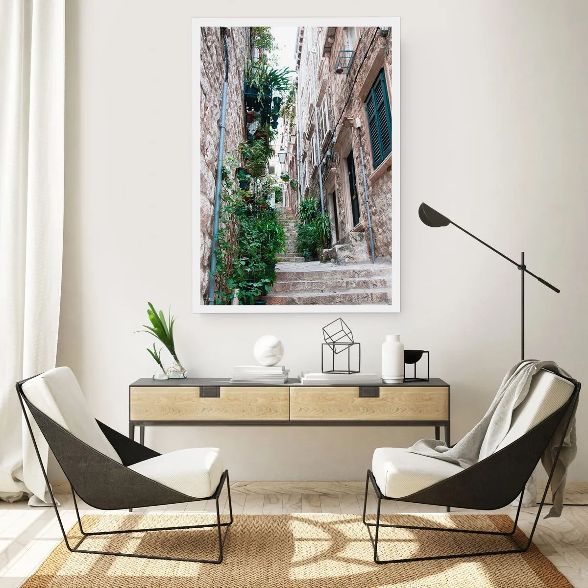 Plakat - Den gamle bys charme - 30x40 cm