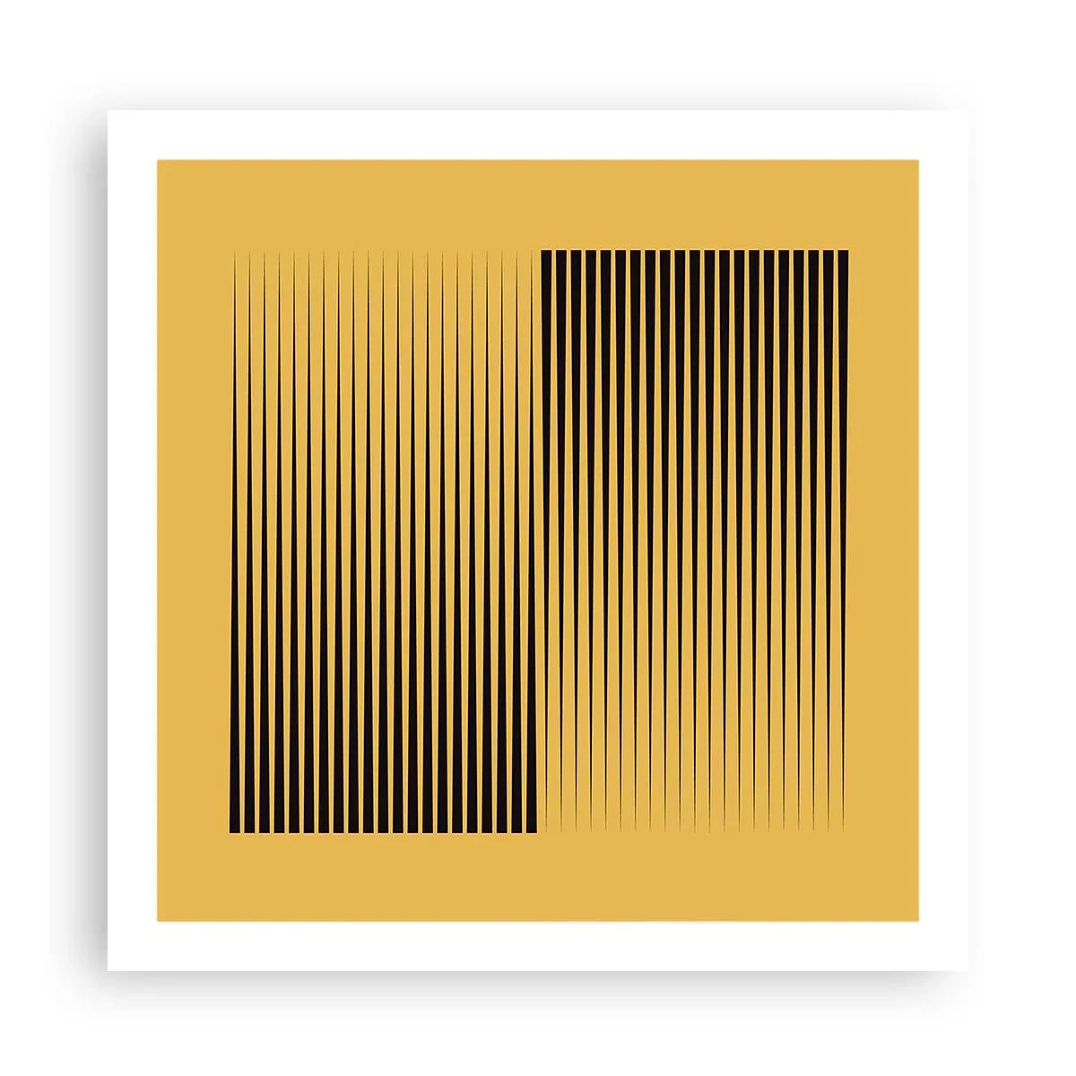 Plakat - Modsætningernes kvadrat - 60x60 cm
