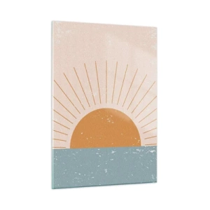 Billede på glas - Et dagligt mirakel - 50x70 cm