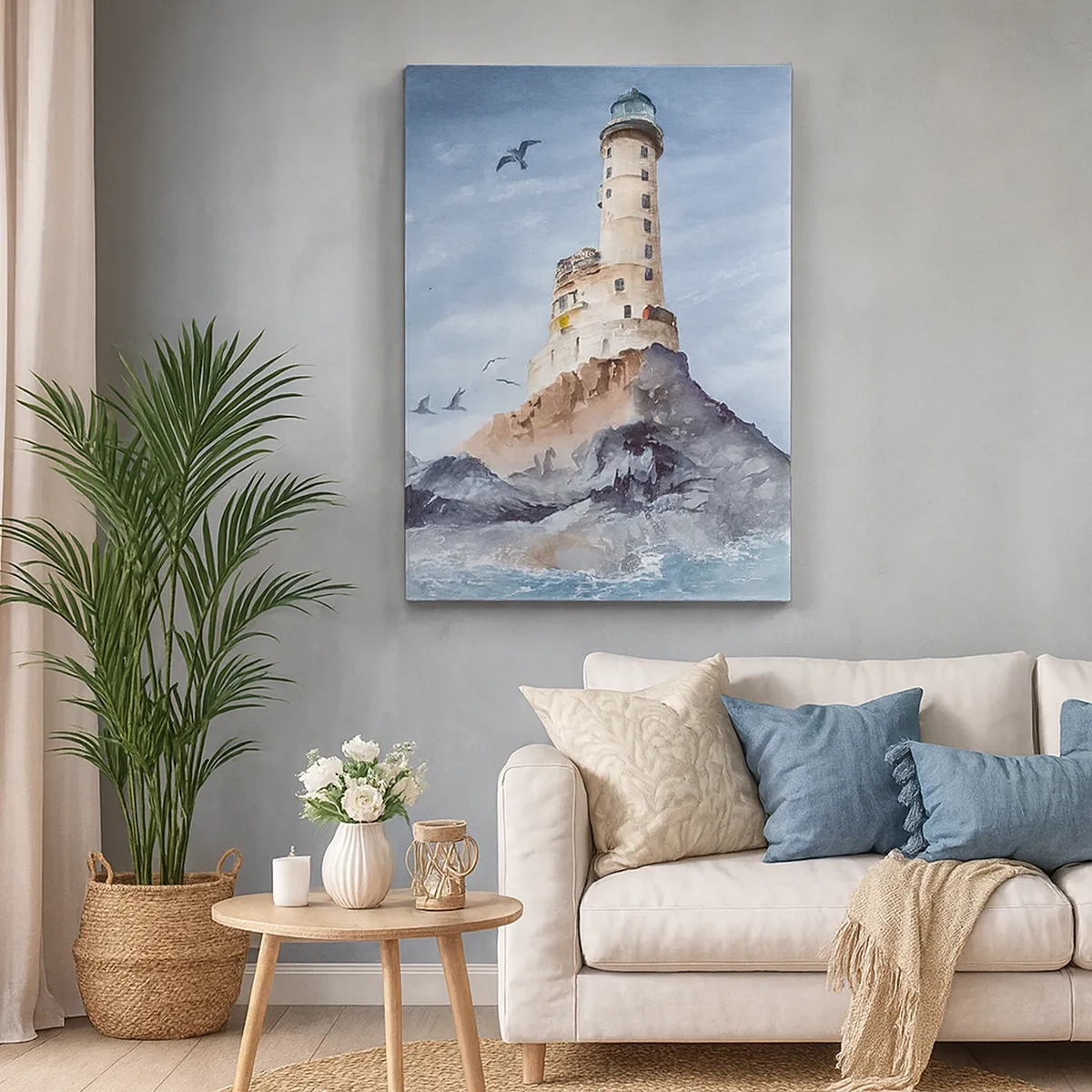 Lærredstryk - Billede på lærred - Uovervindelig - 50x70 cm