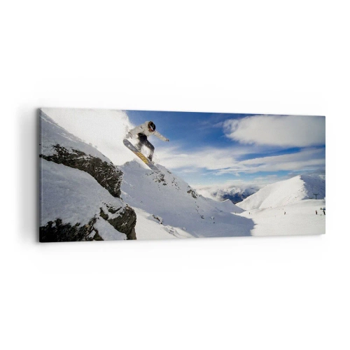 Lærredstryk - Billede på lærred - Frihed uden grænser - 120x50 cm