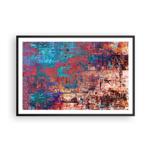 Plakat i sort ramme - Hukommelse og glemsel - 91x61 cm