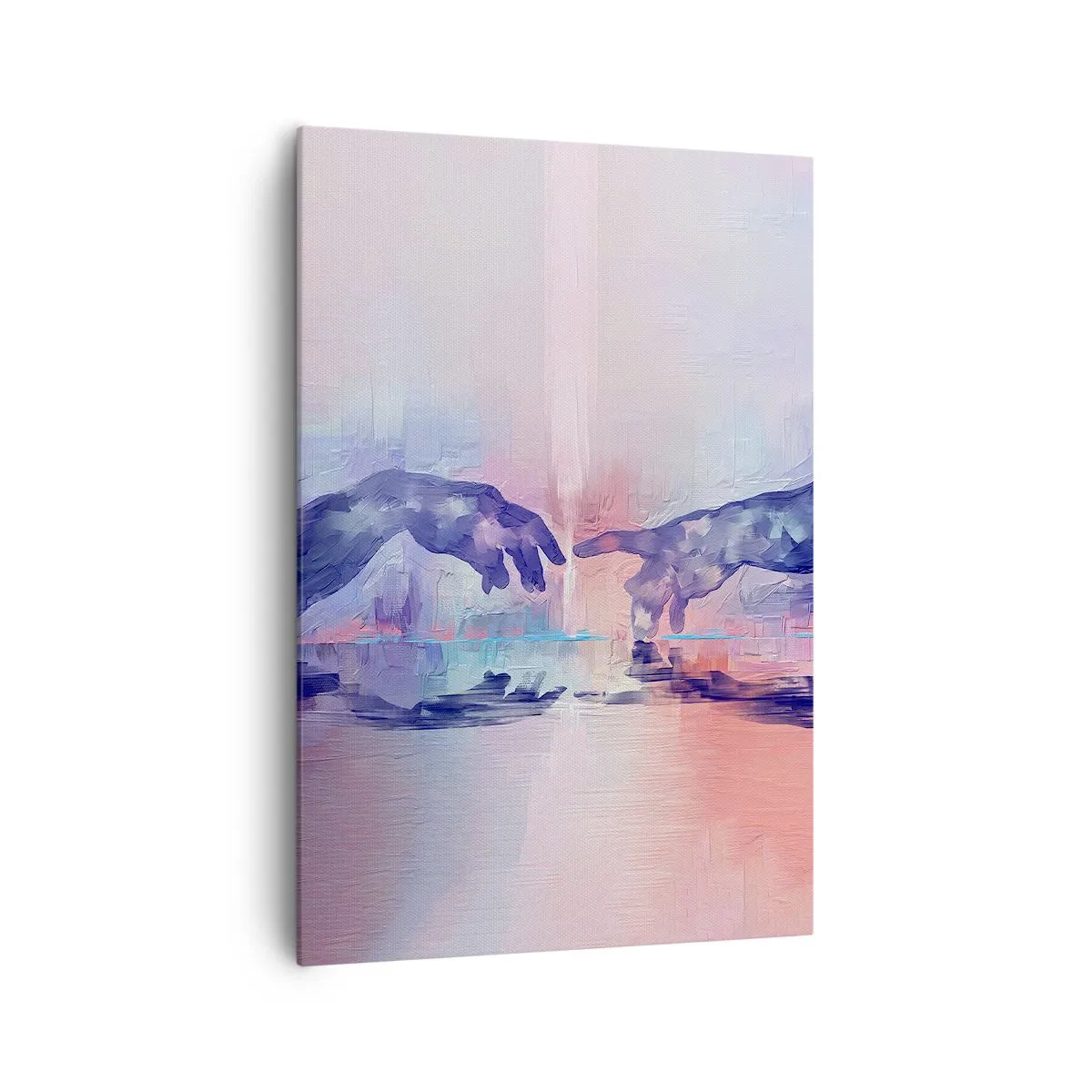 Lærredstryk - Billede på lærred - Den guddommelige gnist af liv - 70x100 cm