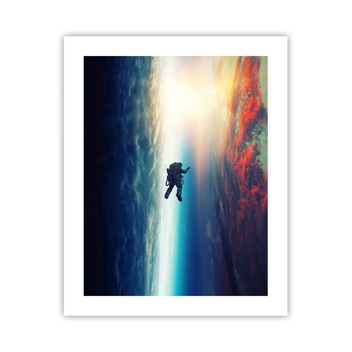 Plakat - Over for universet - 40x50 cm