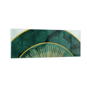 Billede på glas - Et anderledes solsystem - 140x50 cm