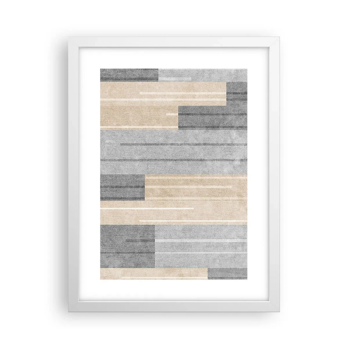 Plakat i hvid ramme - Komposition: hold den lodret - 30x40 cm