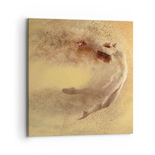 Lærredstryk - Billede på lærred - I dansende henrykkelse - 70x70 cm