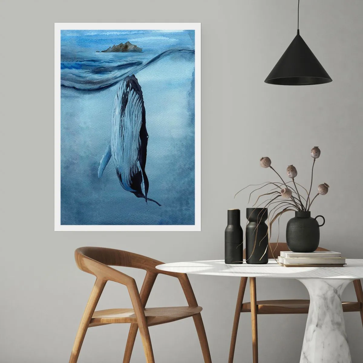 Plakat - To verdener i nord - 70x100 cm