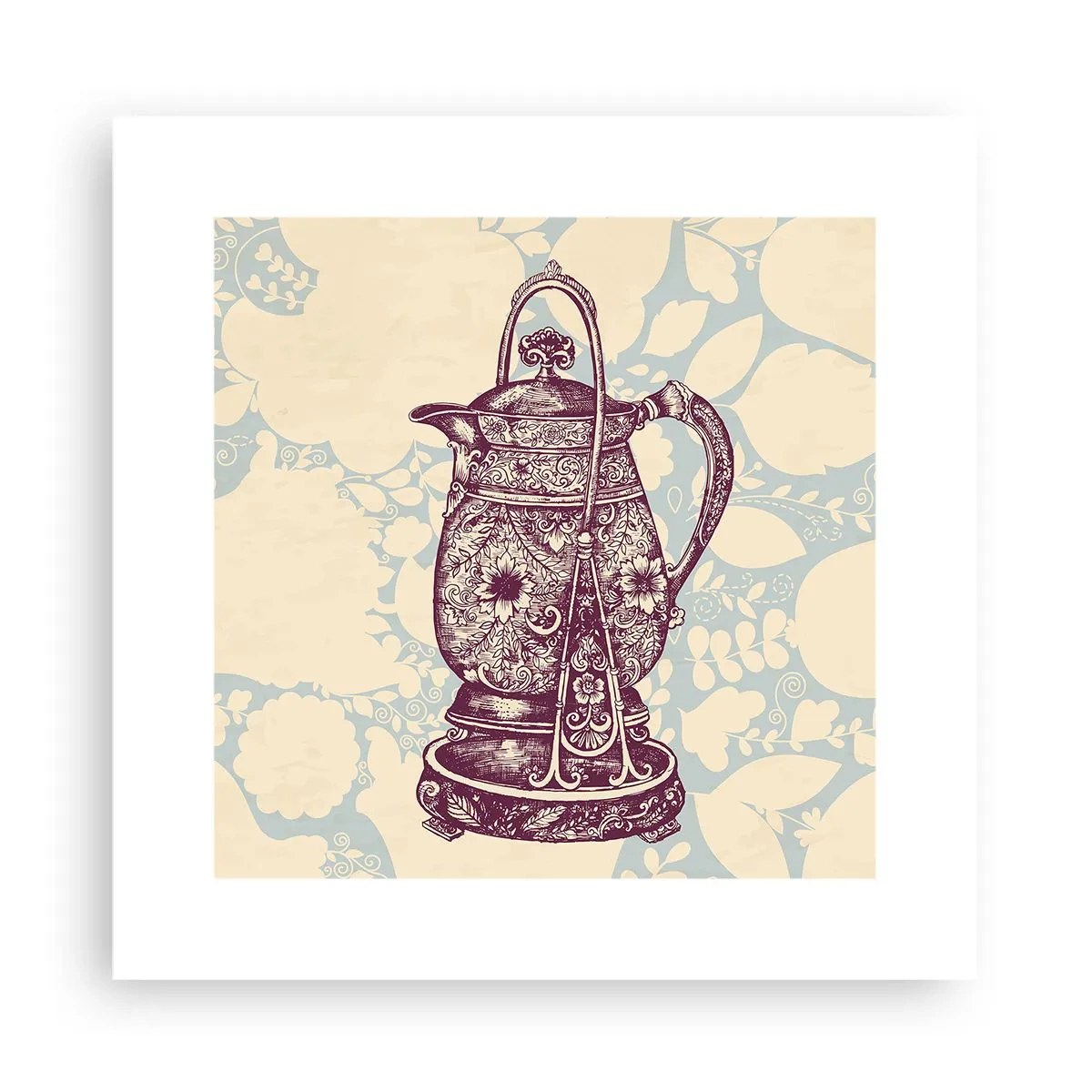 Plakat - Skønheden i hverdagslivet - 30x30 cm