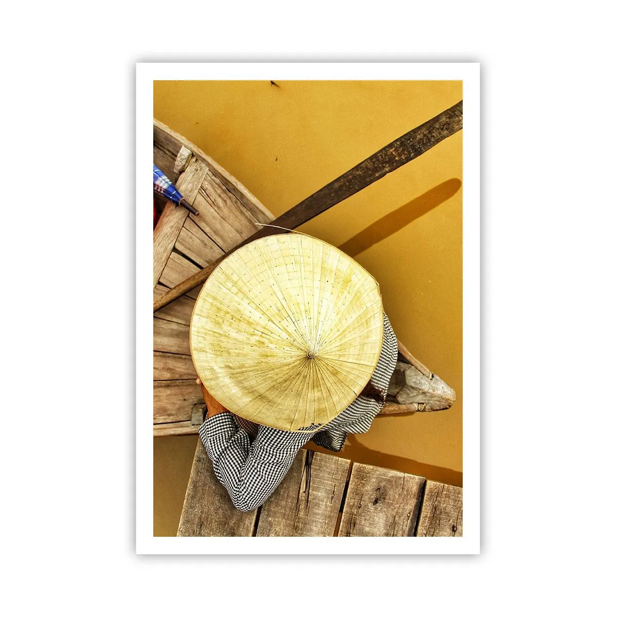 Plakat - Livet på den gule flod - 70x100 cm