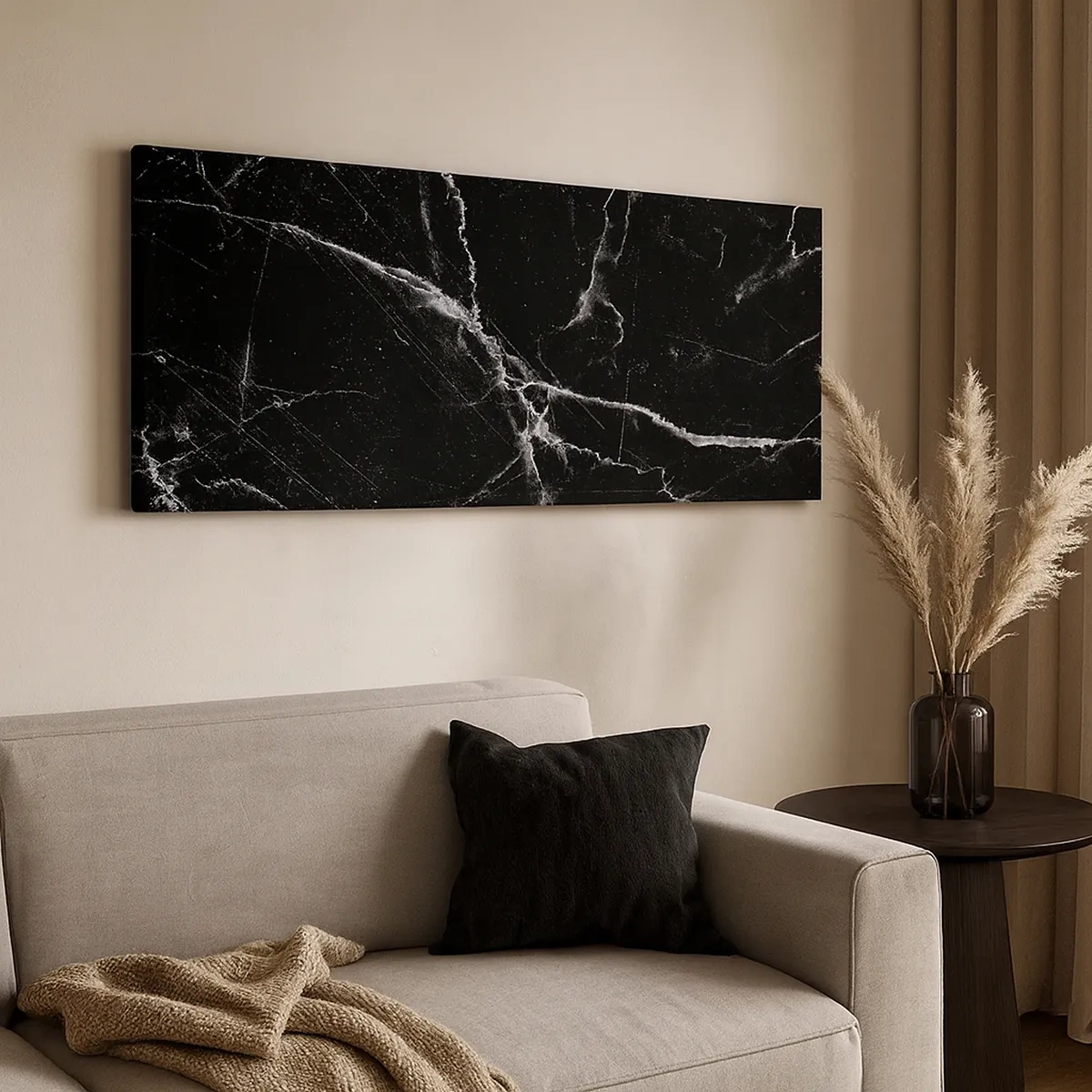 Lærredstryk - Billede på lærred - Stenens hemmelige liv - 30x30 cm