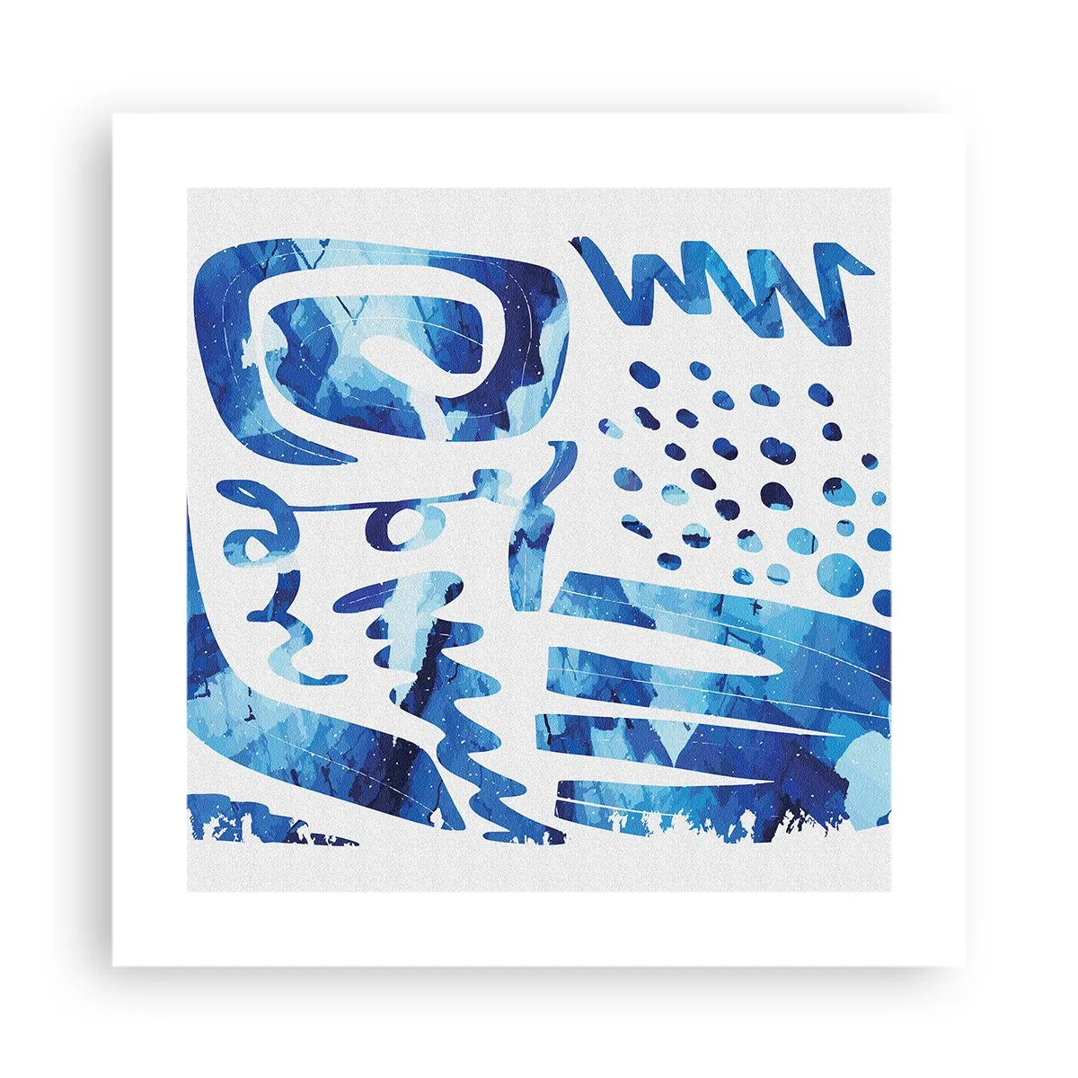 Plakat - Tilbage til rødderne - 40x40 cm