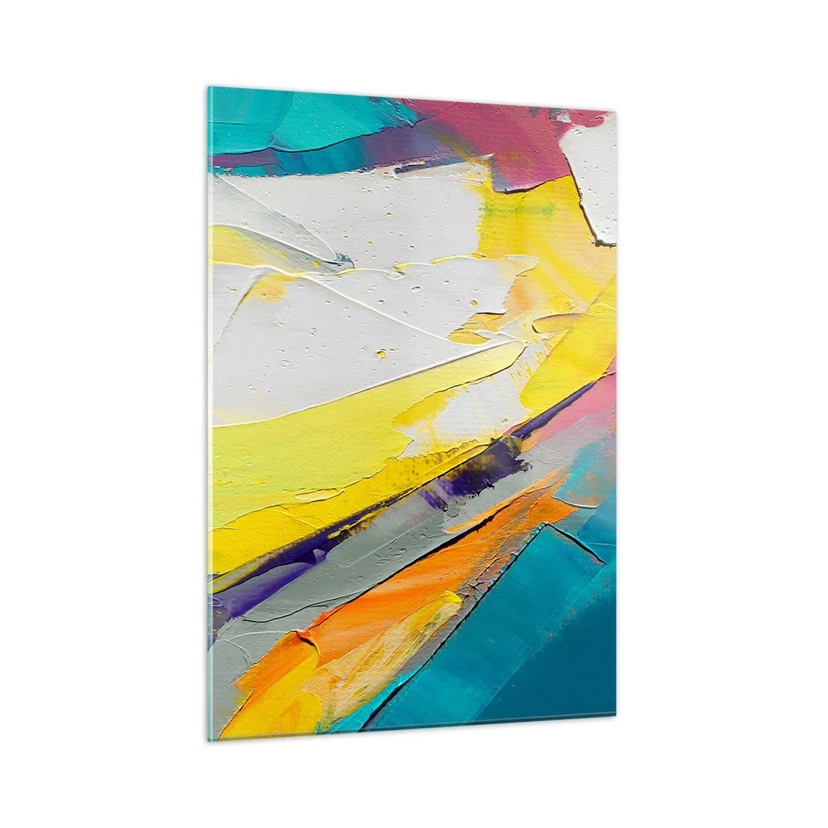 Billede på glas - Lysets anatomi - 50x70 cm