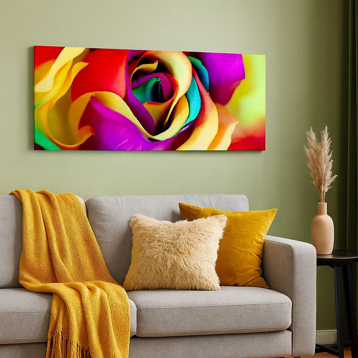 Lærredstryk - Billede på lærred - Dette er umuligt - 100x40 cm