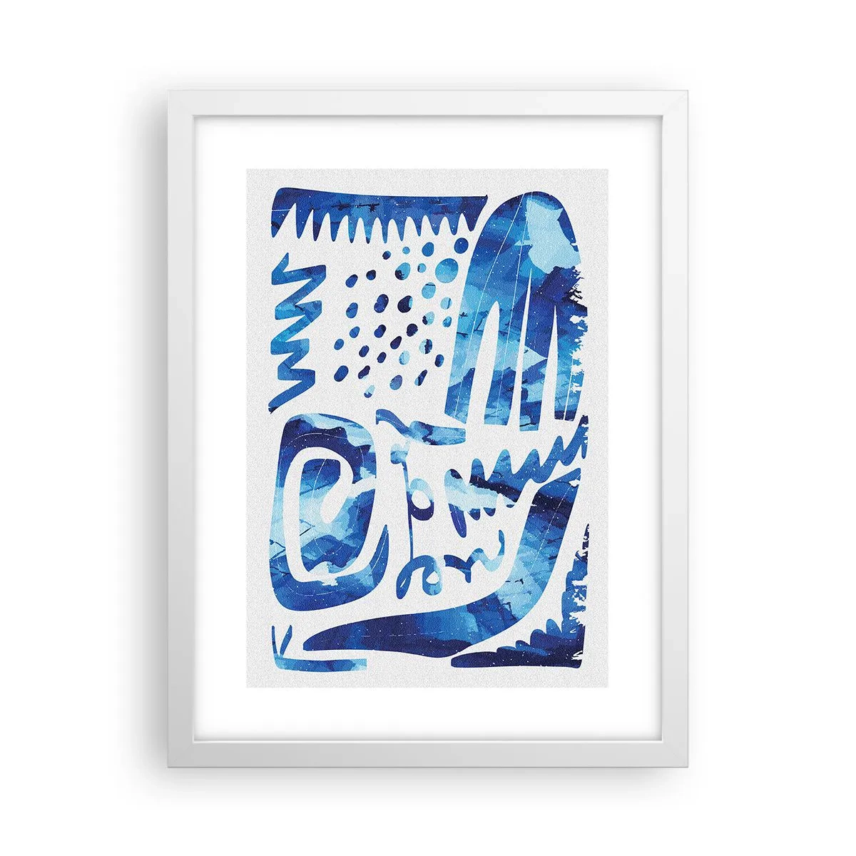 Plakat i hvid ramme - Tilbage til rødderne - 30x40 cm