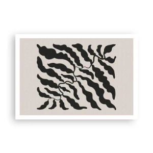 Plakat - En firkants natur - 100x70 cm