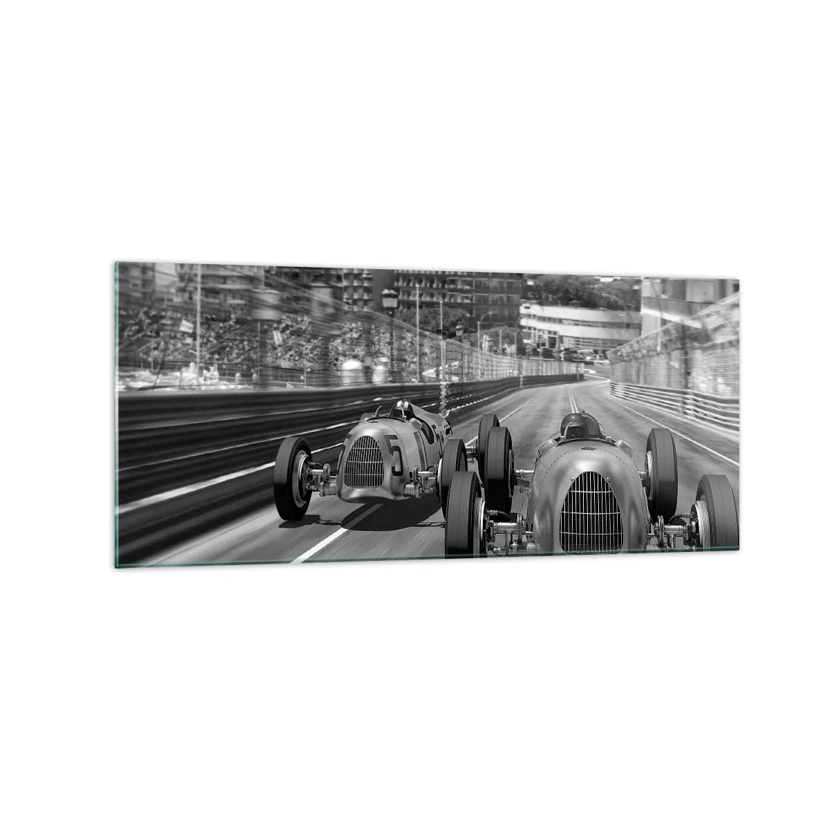 Billede på glas - Der var engang i Monte Carlo - 120x50 cm