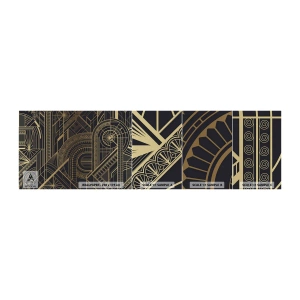 Prøve Fototapet Selvklæbende Deluxe Sticker - Koncepter, idéer, planer - Abstraktion, Stykke, Ornament - 100x30 cm