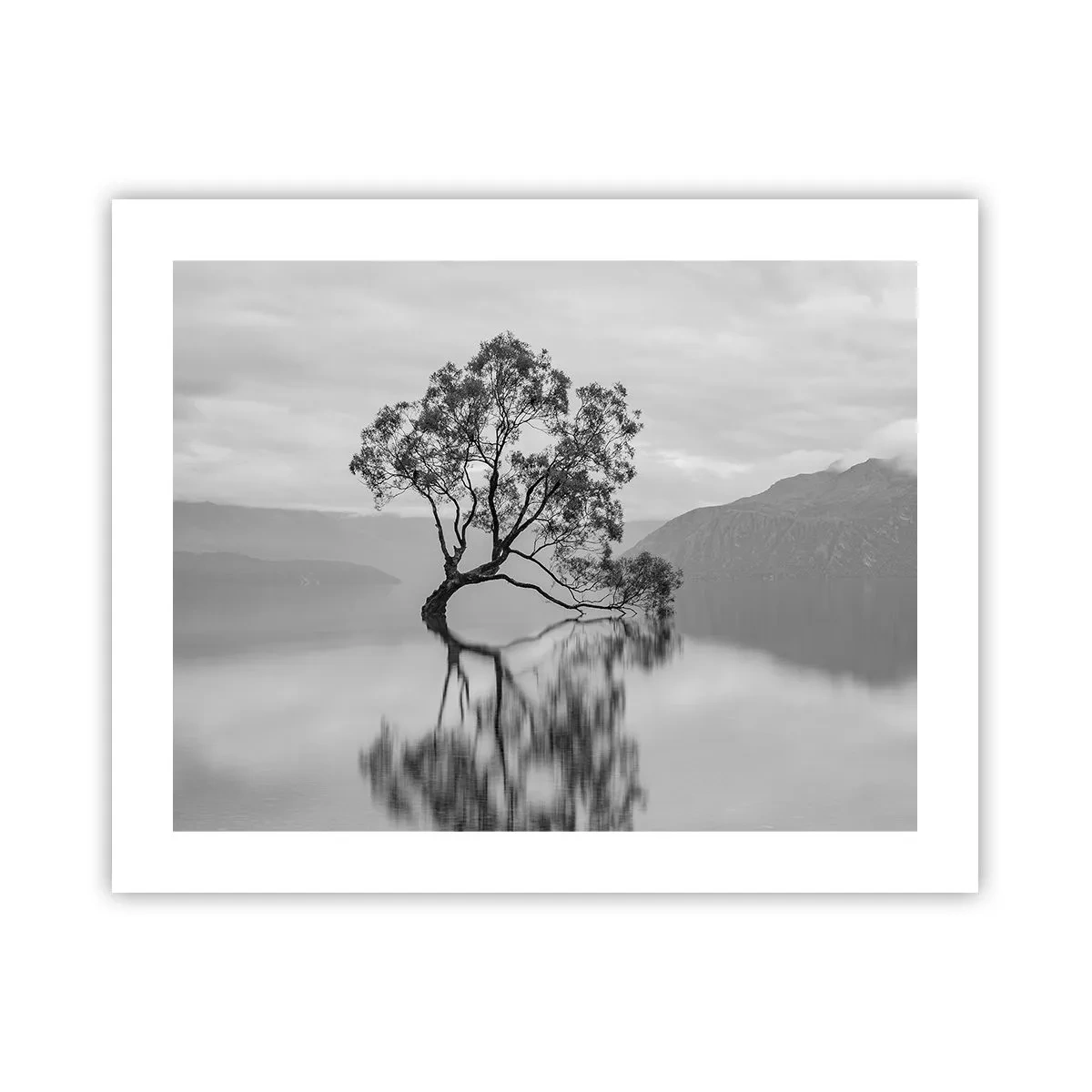 Plakat - Der findes et land - 50x40 cm