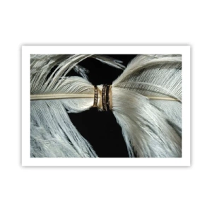 Plakat - ...og jeg vil ikke forlade dig... - 70x50 cm