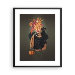 Plakat i sort ramme - Heksens fortryllelse - 40x50 cm