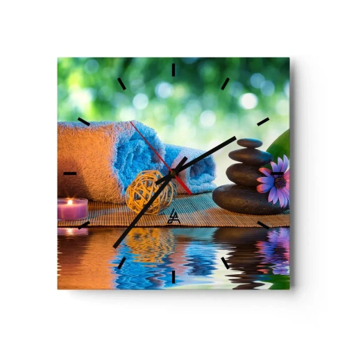 Vægur, Uret - Tid til kroppen - 30x30 cm