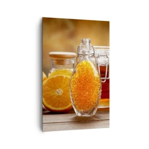 Lærredstryk - Billede på lærred - Solrige smags- og aromastoffer - 80x120 cm