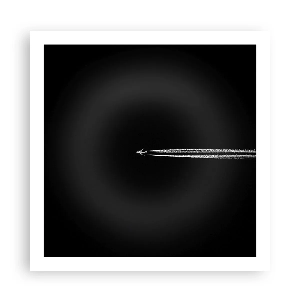 Plakat - Ind i en anden dimension - 60x60 cm