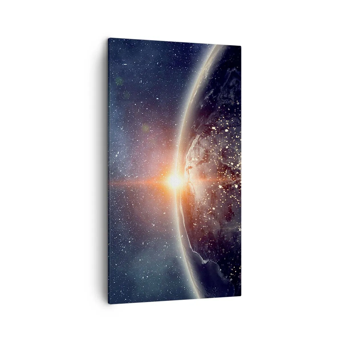 Lærredstryk - Billede på lærred - I det nye perspektiv - 45x80 cm