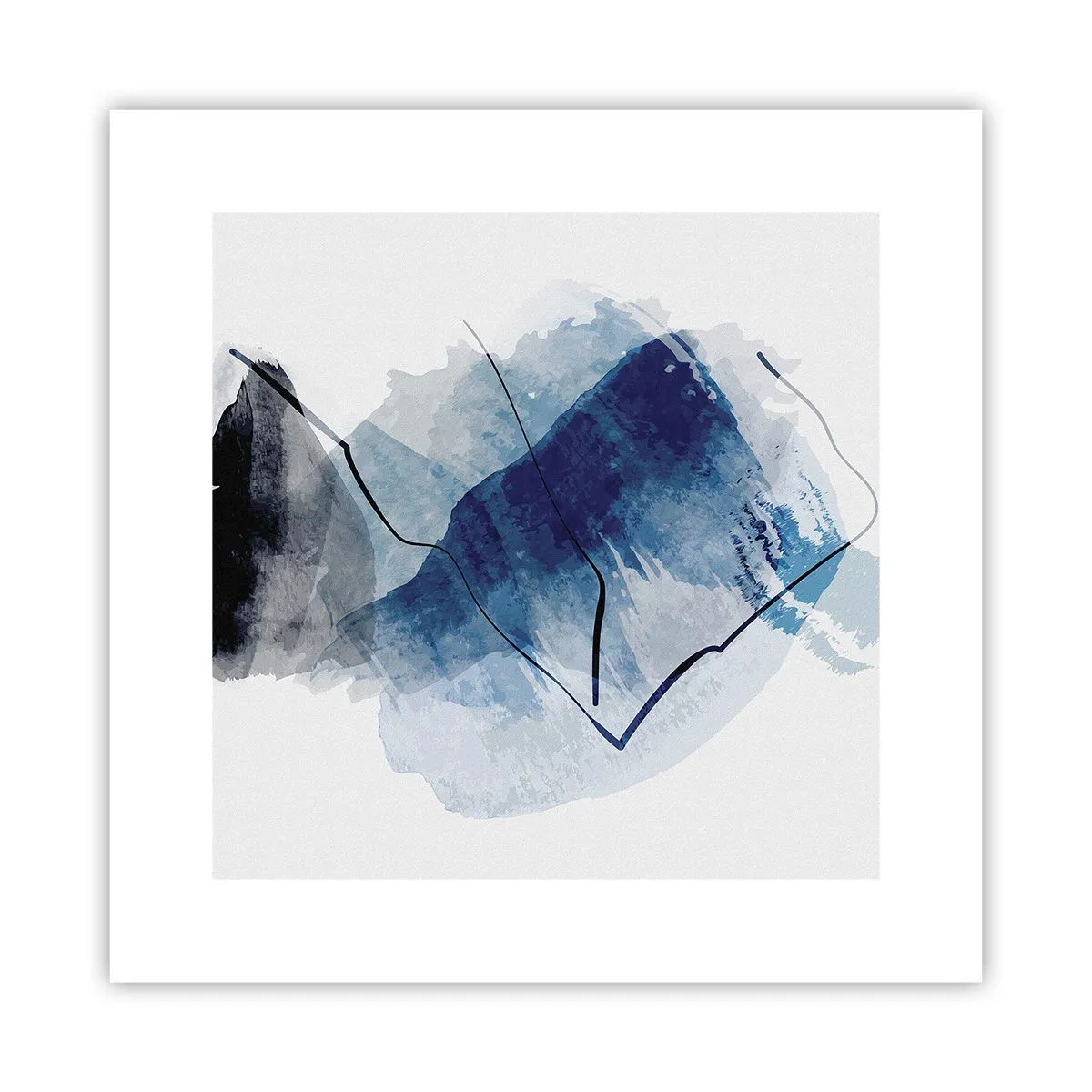 Plakat - Isbjerg - 30x30 cm