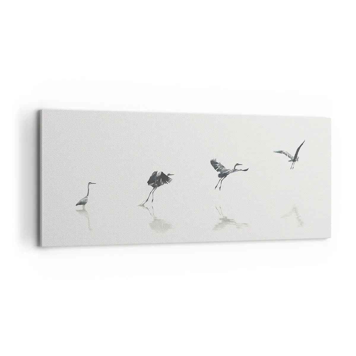 Lærredstryk - Billede på lærred - Fire enkle trin - 100x40 cm