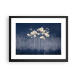Plakat i sort ramme - Som kronblade i vinden - 40x30 cm