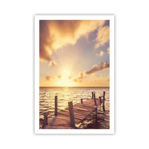 Plakat - Gyldent land af blidhed - 61x91 cm