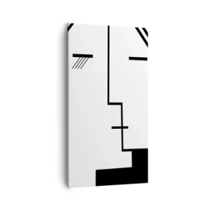 Lærredstryk - Billede på lærred - Bare et kys - 55x100 cm