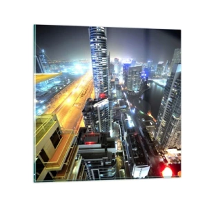 Billede på glas - Et mirakel i ørkenen - 30x30 cm