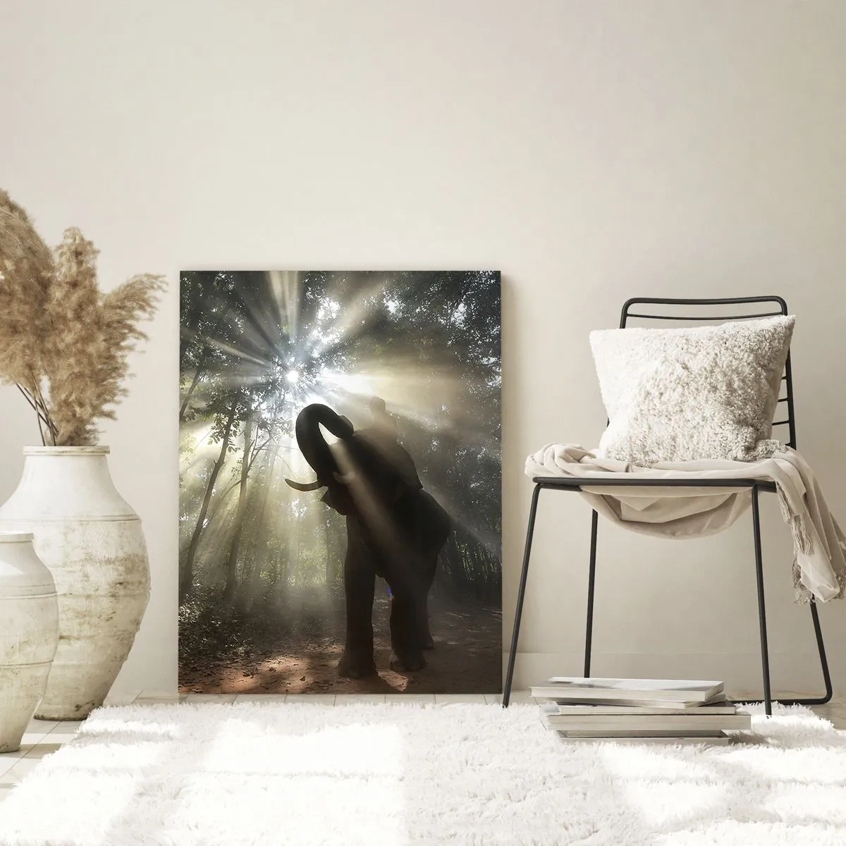 Billede på glas - Under en lykkelig stjerne - 50x70 cm