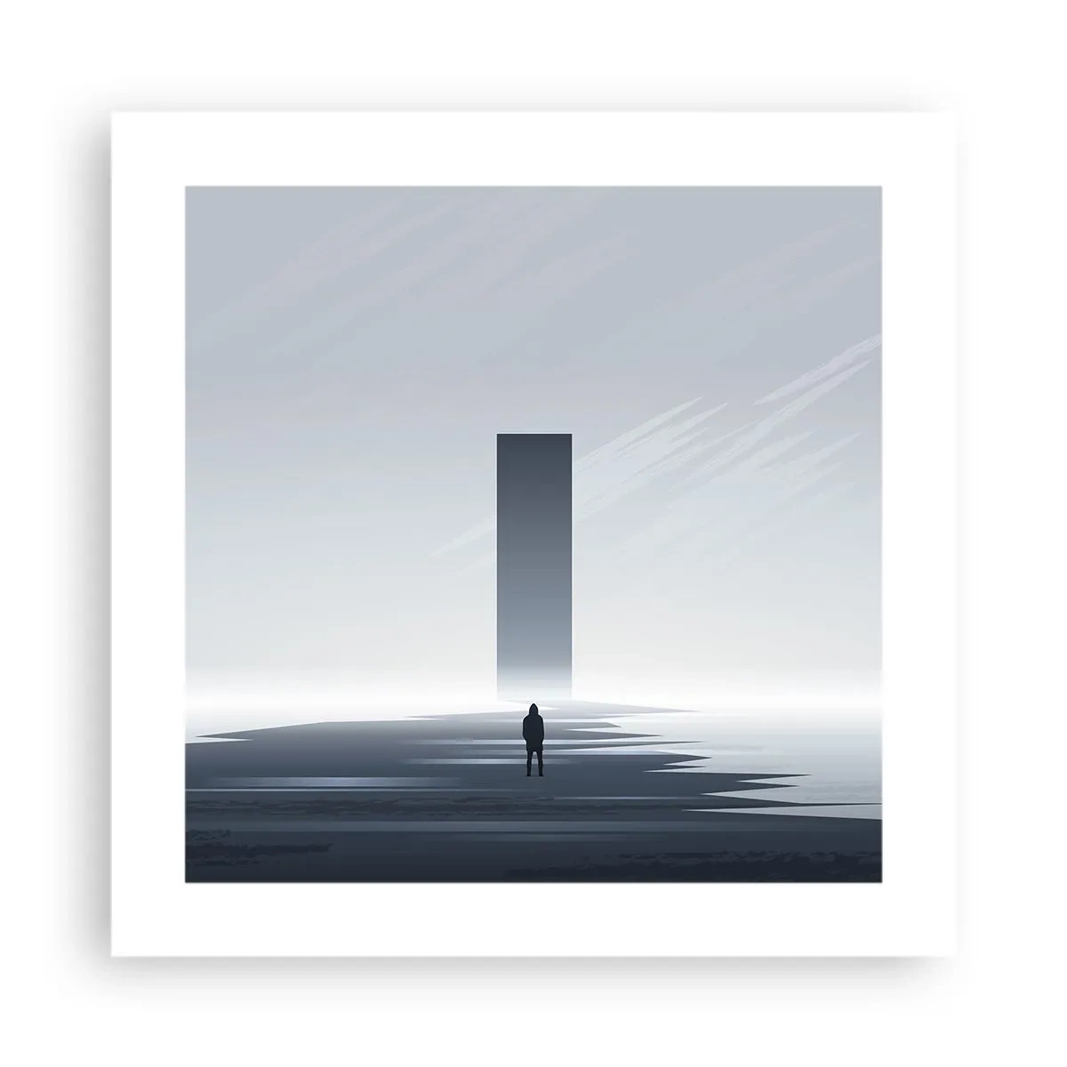 Plakat - Mulighed eller trussel? - 40x40 cm