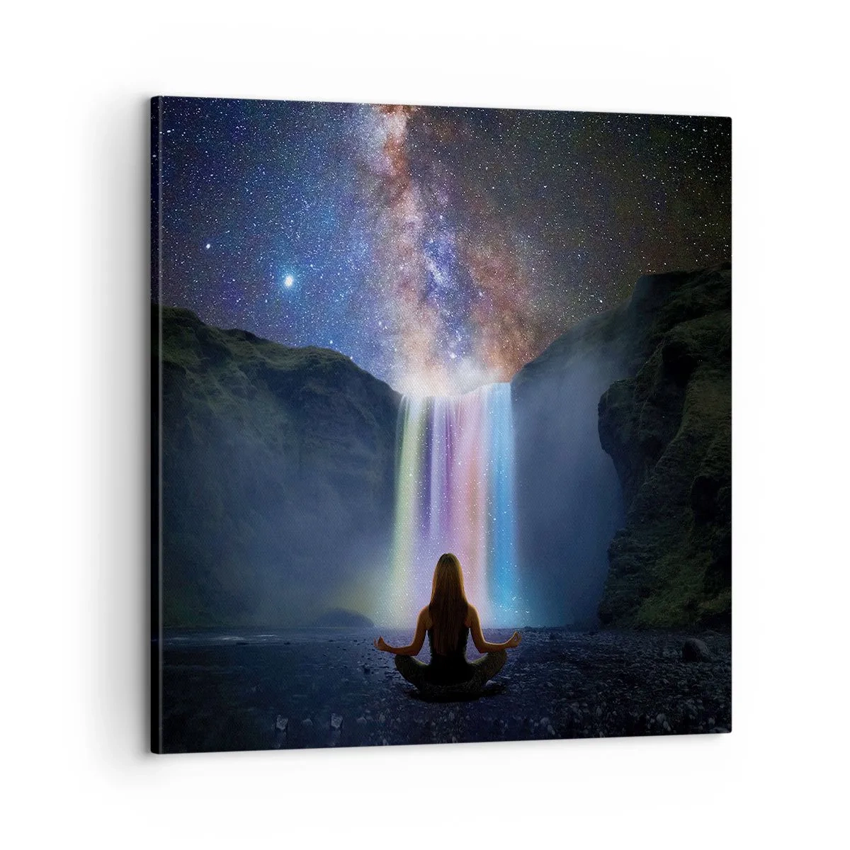 Lærredstryk - Billede på lærred - Absolut harmoni - 60x60 cm