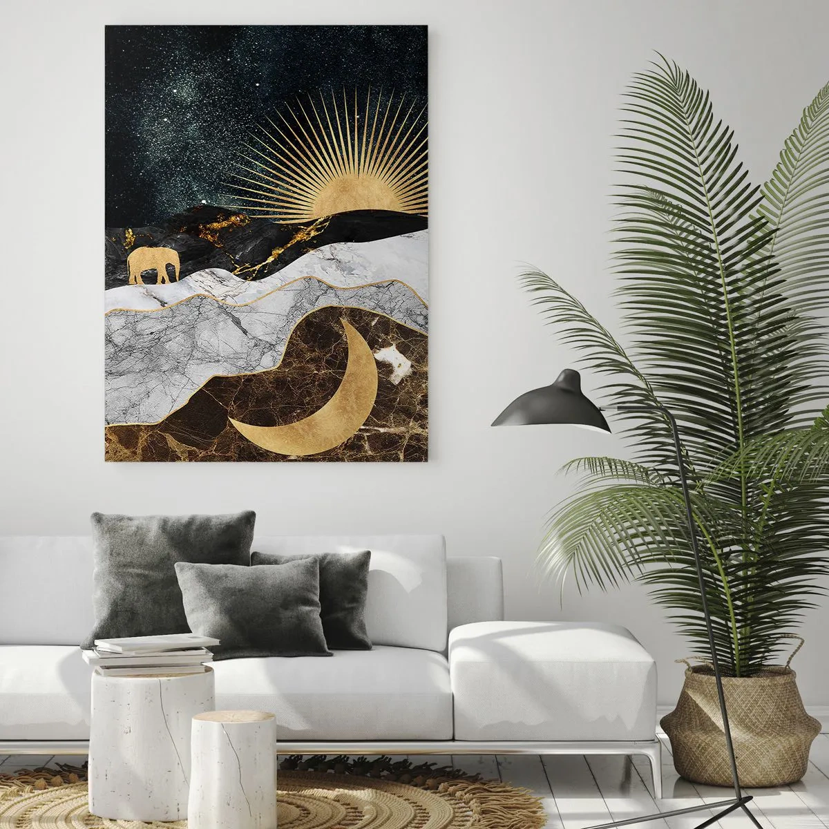 Billede på glas - Evige love - 80x120 cm