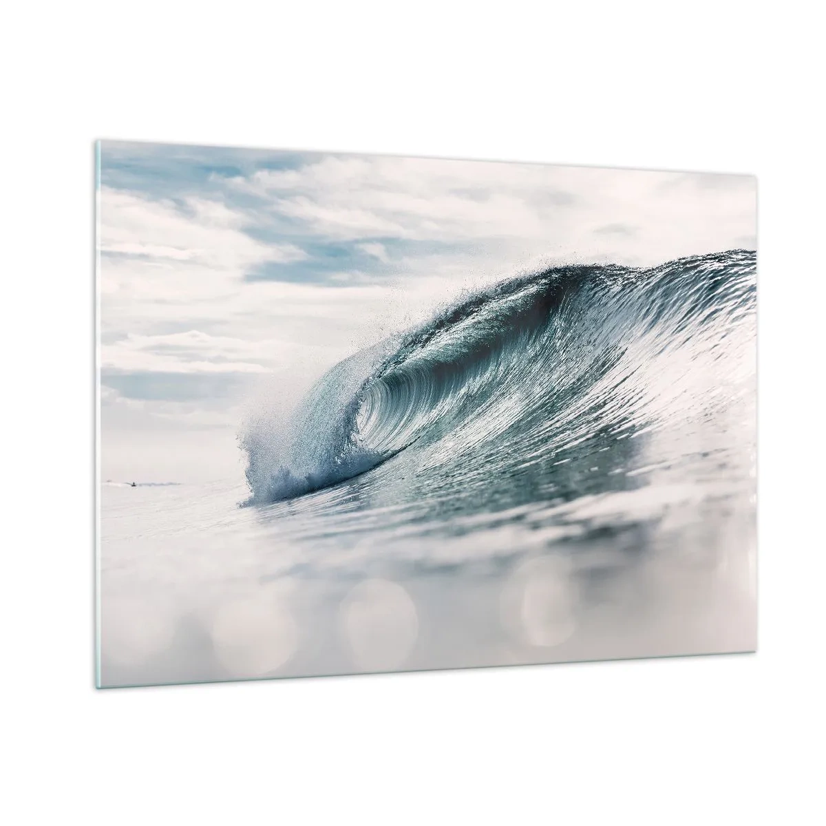 Billede på glas - Topmøde om vand - 100x70 cm