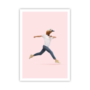 Plakat - En knivspids absurditet - 70x100 cm