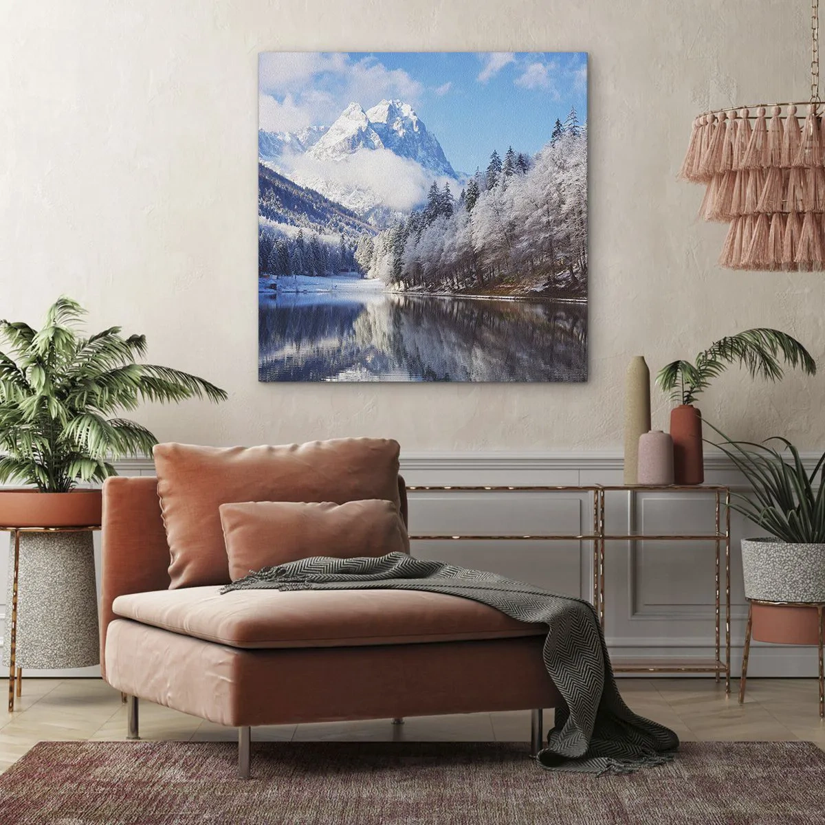 Lærredstryk - Billede på lærred - Snevagten - 50x50 cm