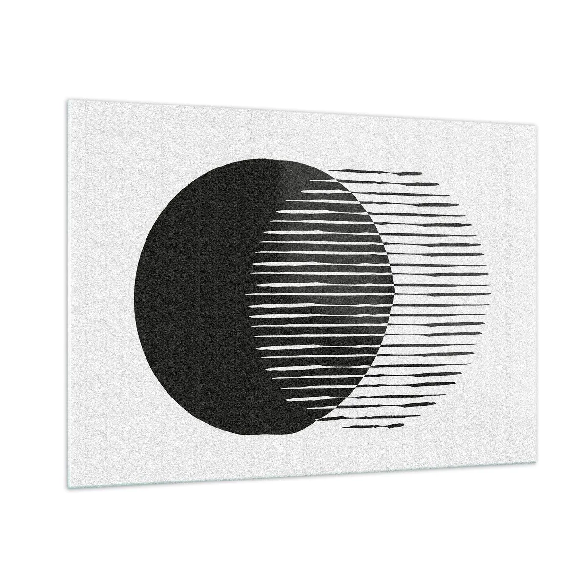 Billede på glas - Hans alter ego - 100x70 cm